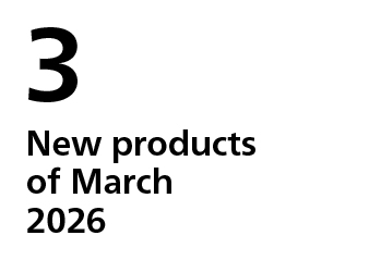 New products of March, 2026