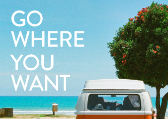 【GO WHERE YOU WANT】