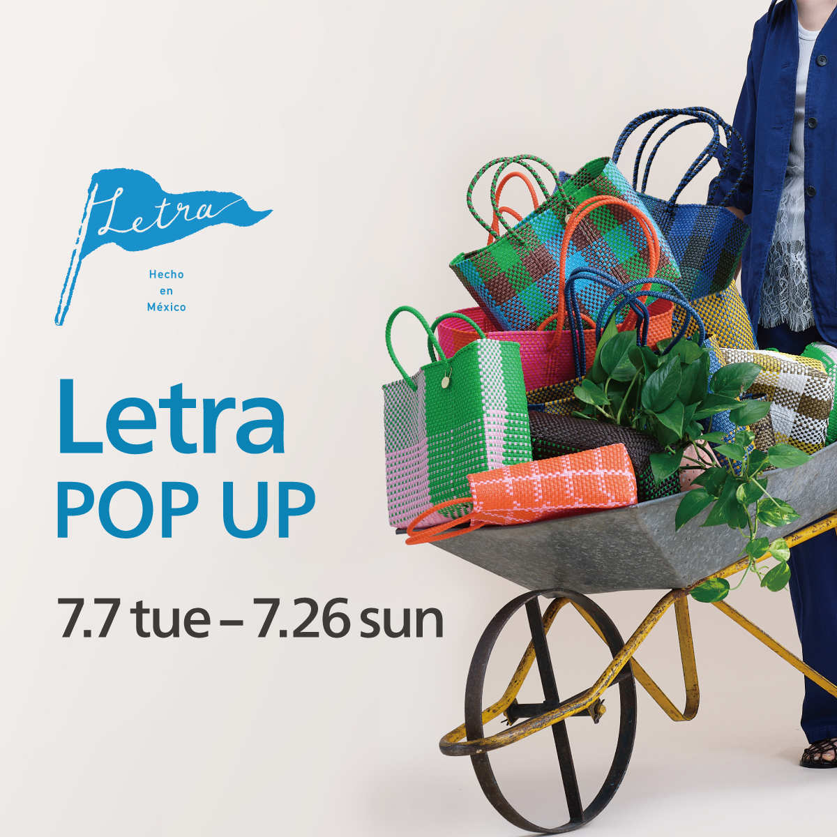 【Letra POP UP​】スミス一部店舗